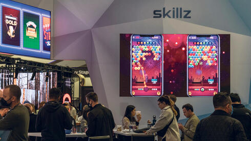 Skillz booth at developer's conference 