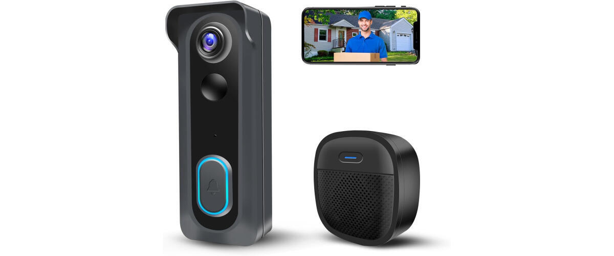 Wireless Video Doorbell, Doorbell Camera With Chime (P2) – ucocare