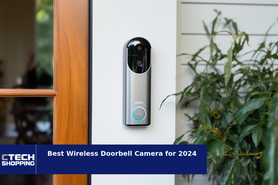 KAMEP Video Doorbell Camera 2K HD WiFi Smart Wireless Camera Doorbell