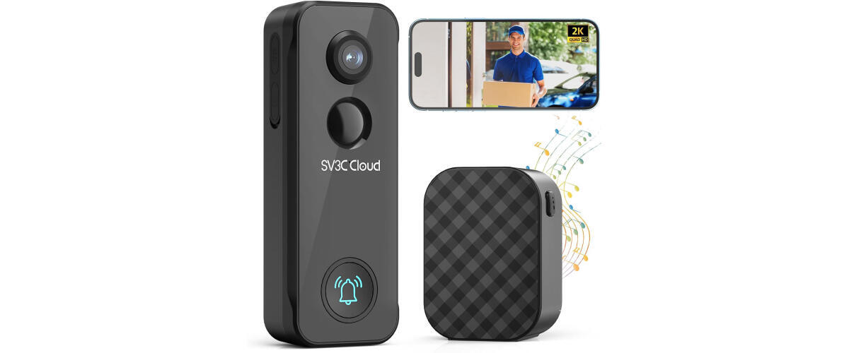 NO SUBSCRIPTION Doorbell Camera Review by WUUK! Wireless, 2K, 3MP Camera  Doorbell 