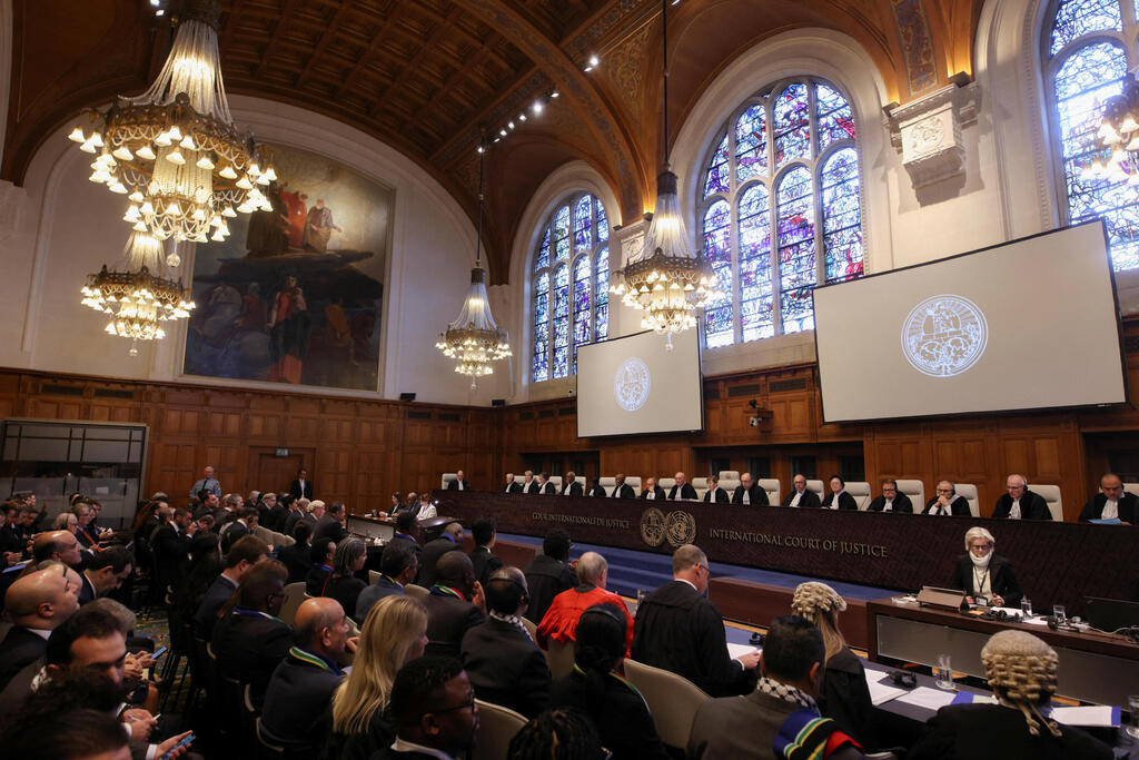 דיון ב תביעה נגד ישראל בית הדין הבינלאומי ב האג הולנד ICJ 11.1.24 מלחמת עזה