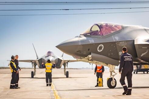 מטוסי F35 של חיל האוויר הישראלי, צילום: חיל האוויר