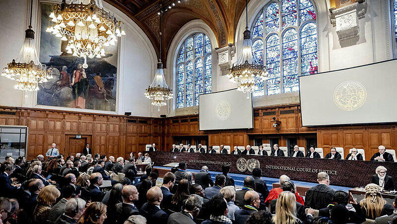הדיון ב בית הדין הבינלאומי לצדק ב האג הולנד בתביעת דרום אפריקה 12.1.24 מלחמה בעזה