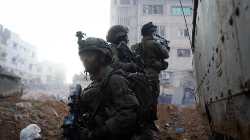 חיילים בחאן יונס , צילום: דובר צה"ל