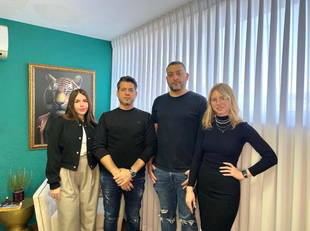 צוות הנהלת המשרד: מרינה סורוצ׳ינסקי, ג׳ופרי נחום, שי דוד ומורגן קרמונה
