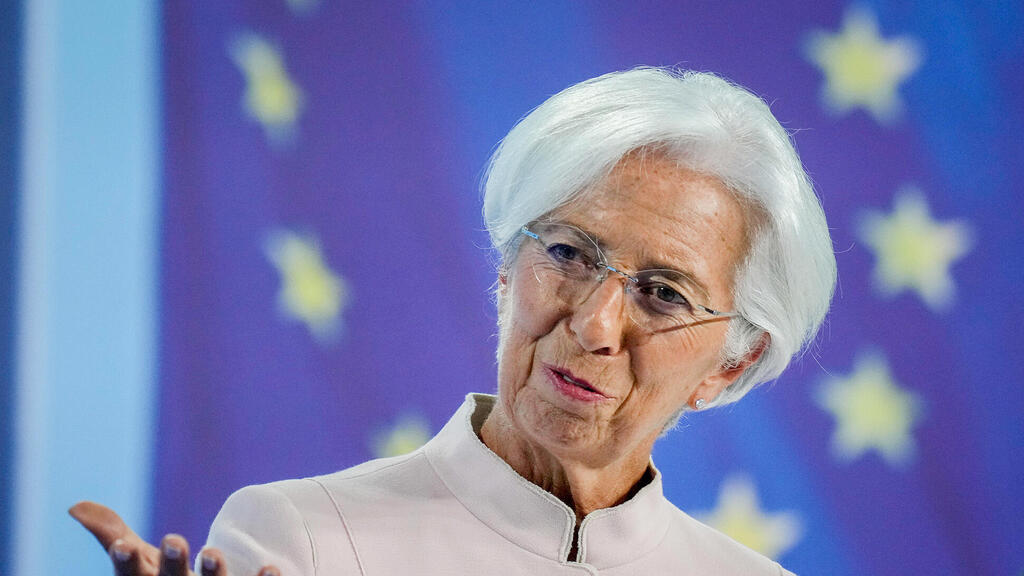 כריסטין לגארד נשיאת הבנק האירופי המרכזי ECB  