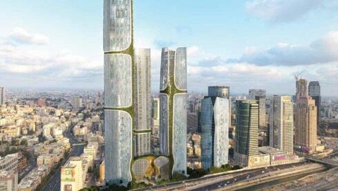 הדמיה: משרד dblk ורפאל דה לה פונטיין ועיריית רמת גן בן 111 קומות: המגדל הגבוה בישראל יוצא לדרך