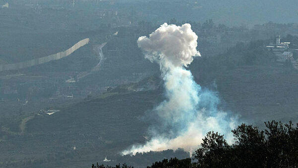 תקיפה של צה"ל בדרום לבנון, צילום: AFP