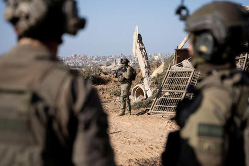 חיילים בפעולה בתוך רצועת עזה, צילום: דובר צה"ל