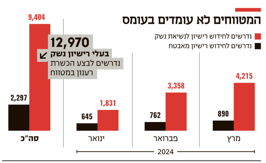 אינפו המטווחים לא עומדים בעומס