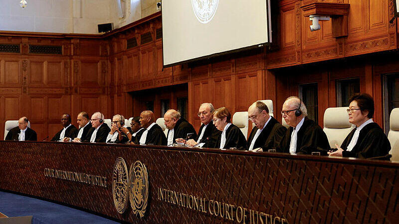 בית הדין הבינלאומי לצדק בהאג 26.1.24 מלחמה בעזה הקראת ההחלטה בתביעה של דרום אפריקה