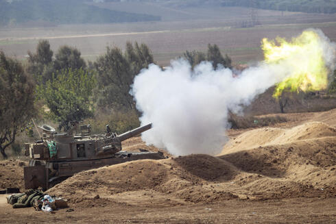 IDF artillery fire. 
