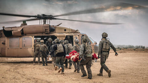 Photo: IDF Spokesperson Unit 37% מכלל הפצועים מתחילת המלחמה בעזה - נפגעי נפש