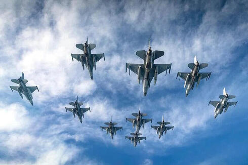 מטוסי F16 של חיל האוויר ההולנדי, צילום: Netherlands Ministry of Defence
