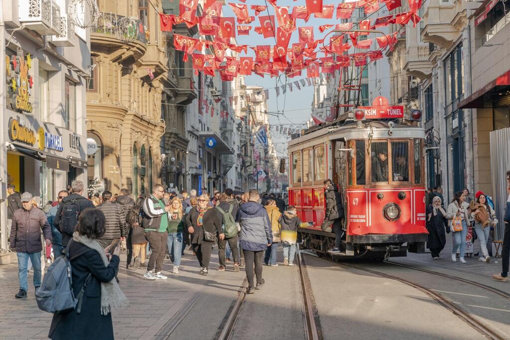 איסטנבול רחוב איסטיקלל טורקיה