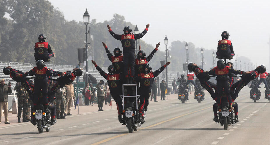 פוטו אופנועים משמר הגבול ההודי 9