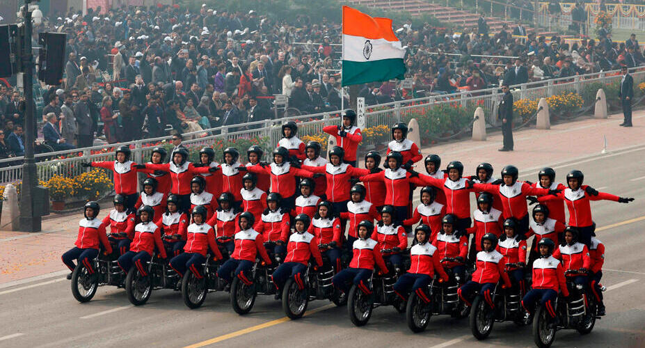 פוטו אופנועים משמר הגבול ההודי 1