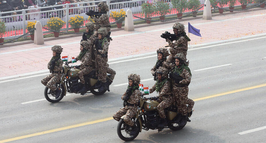 פוטו אופנועים משמר הגבול ההודי 5