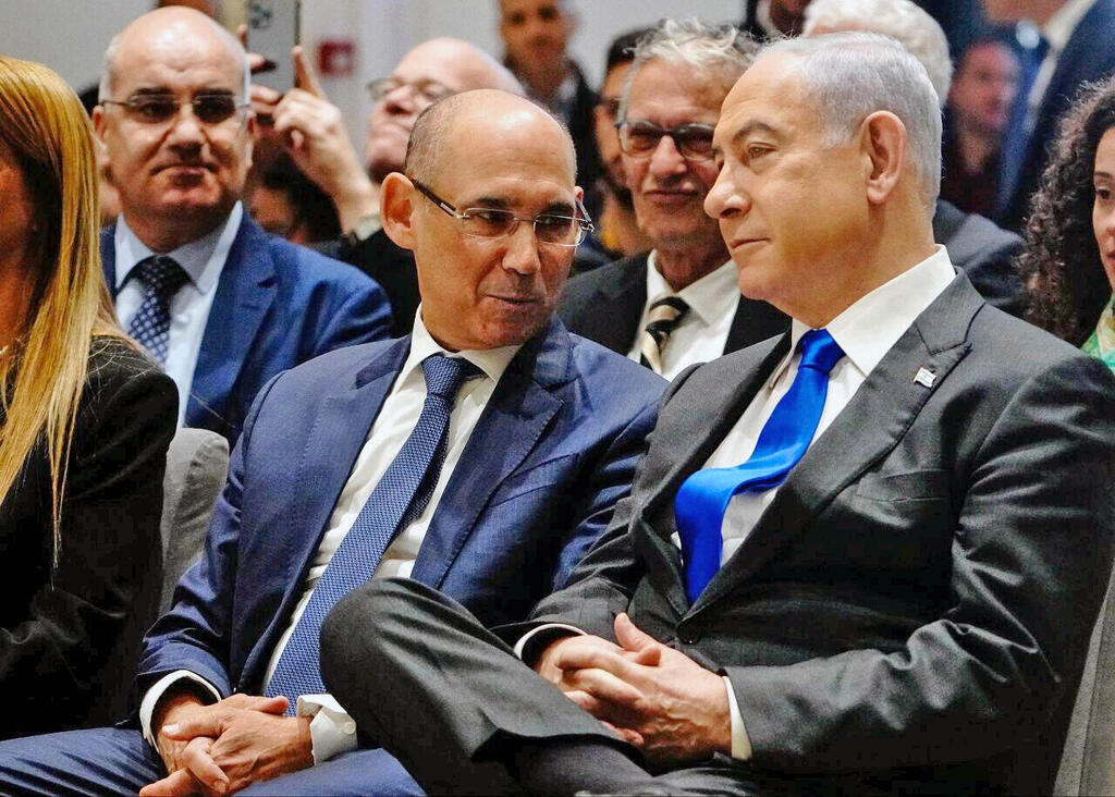 ראש הממשלה בנימין נתניהו ונגיד בנק ישראל אמיר ירון
