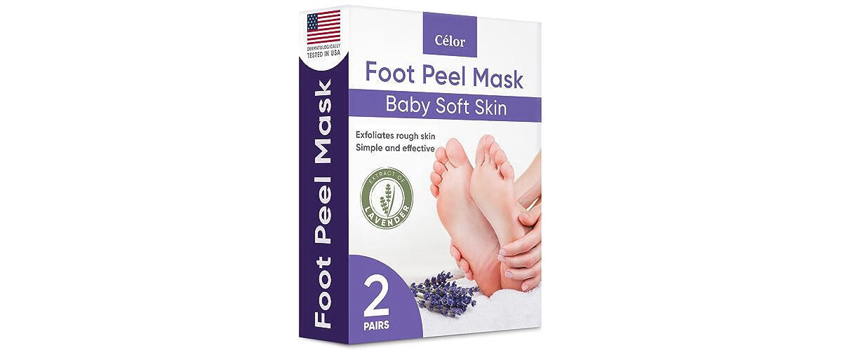 Maycreate exfoliating foot peel mask 2 pair exp 7-2024 new