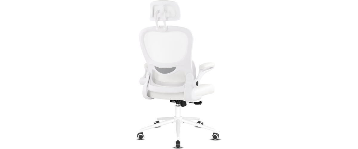 Misolant White Ergonomic Office Chair 