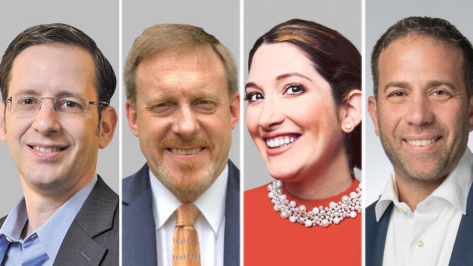 Barak Eilam, Admiral Michael Rogers, Randi Zuckerberg, and Ira Robbins. (Credit: Calcalist) מימין איירה רובינס רנדי צוקרברג מייקל רוג'רס ברק עילם ועידת ניו יורק
