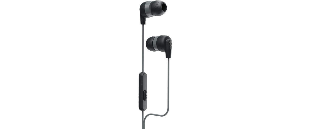 Skullcandy Ink'd+ Earbuds - Black, Wired.