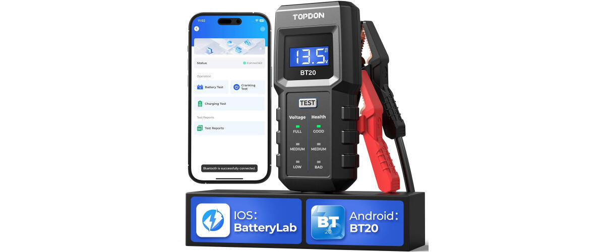 TOPDON Car Battery Tester