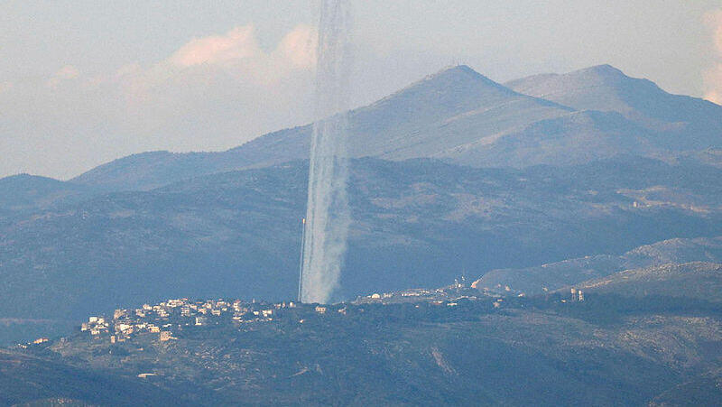 ירי רקטות מ לבנון ל ישראל