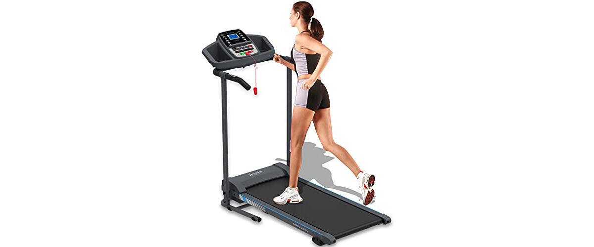 SereneLife Smart Folding Treadmill with Incline 