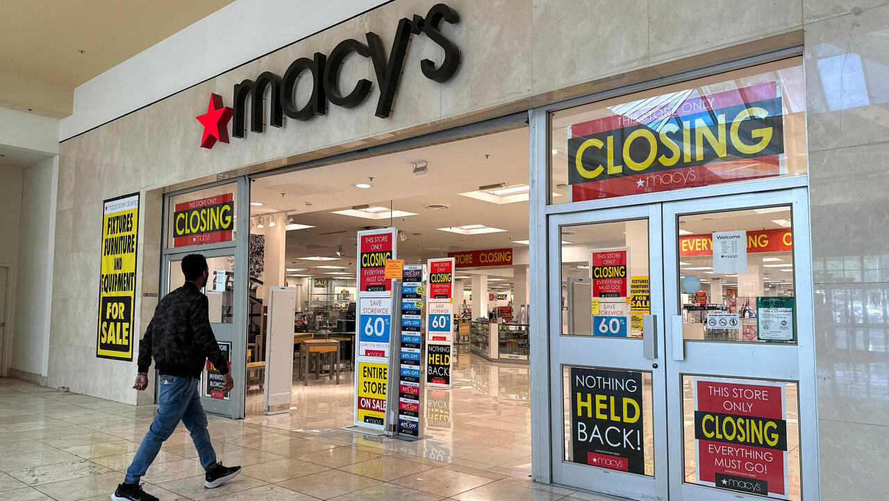 סניף של מייסי'ס לקראת סגירה  ב סן לאנדרו  קליפורניה