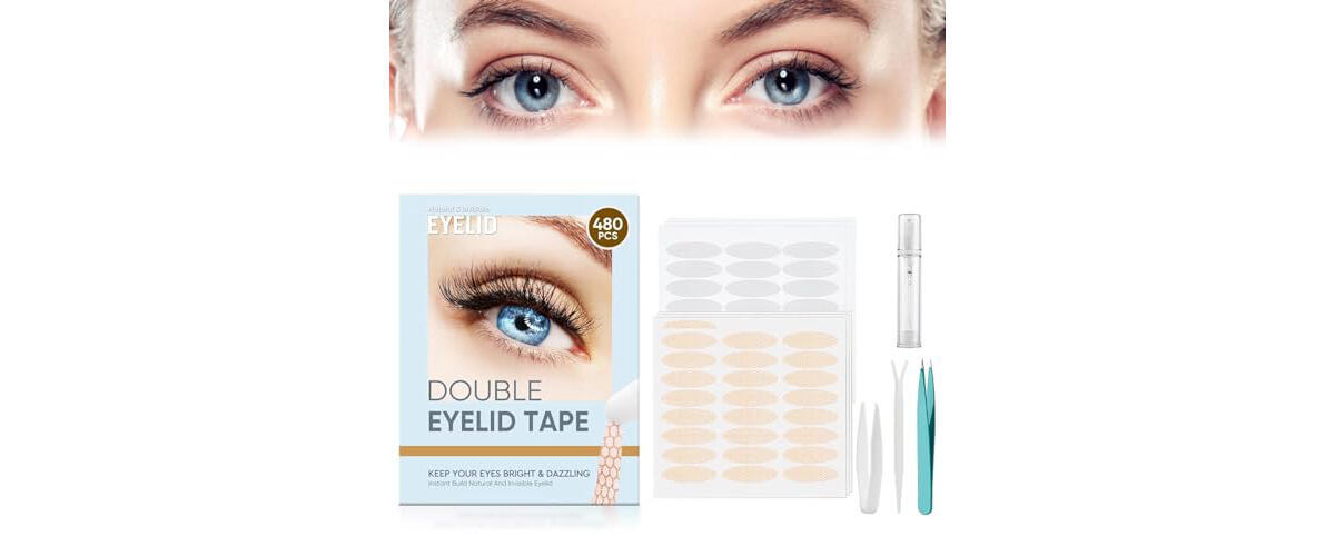 Eyelid Tape - 400 Count of Double Eyelid Lifter Strips for a Dramatic,  Surgery-Free Instant Eye Lift, Suitable for Uneven or Monolids, Say Goodbye  to