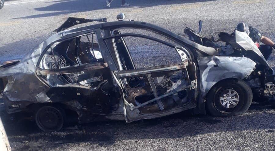 רכב שהותקף ב דרום לבנון 2.3.24 מלחמה בעזה