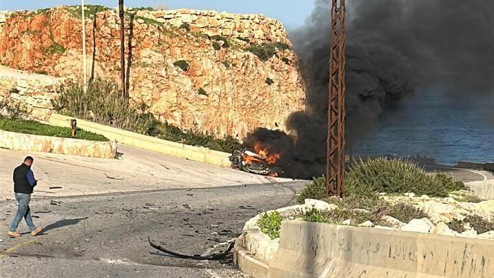 דיווח על תקיפה ישראלית ב דרום לבנון 2.3.24 מלחמה בעזה