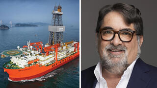 גדעון תדמור ו אסדת קידוח של נאוויטס במפרץ מקסיקו