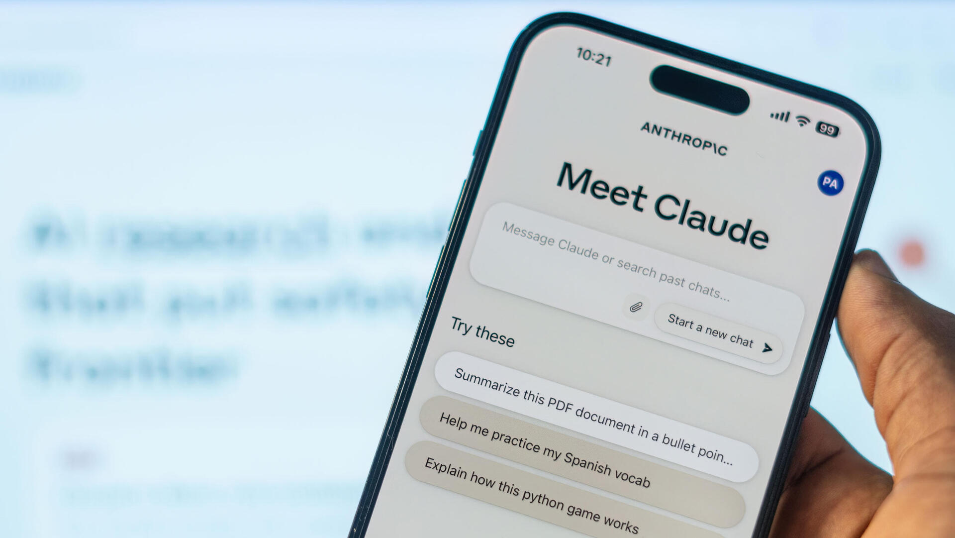 צ'טבוט AI קלאוד אנתרופיק Anthropic