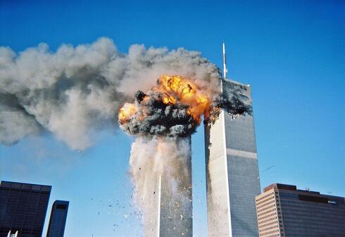 מתקפת הטרור ב-11 בספטמבר 2001 , צילום: Wikimedia