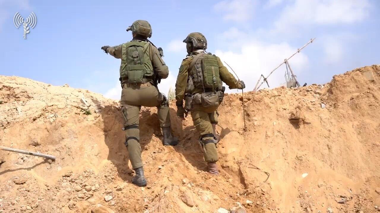 פעילות צוות קרב חטיבת ביסל"ח במרחב חאן יונס