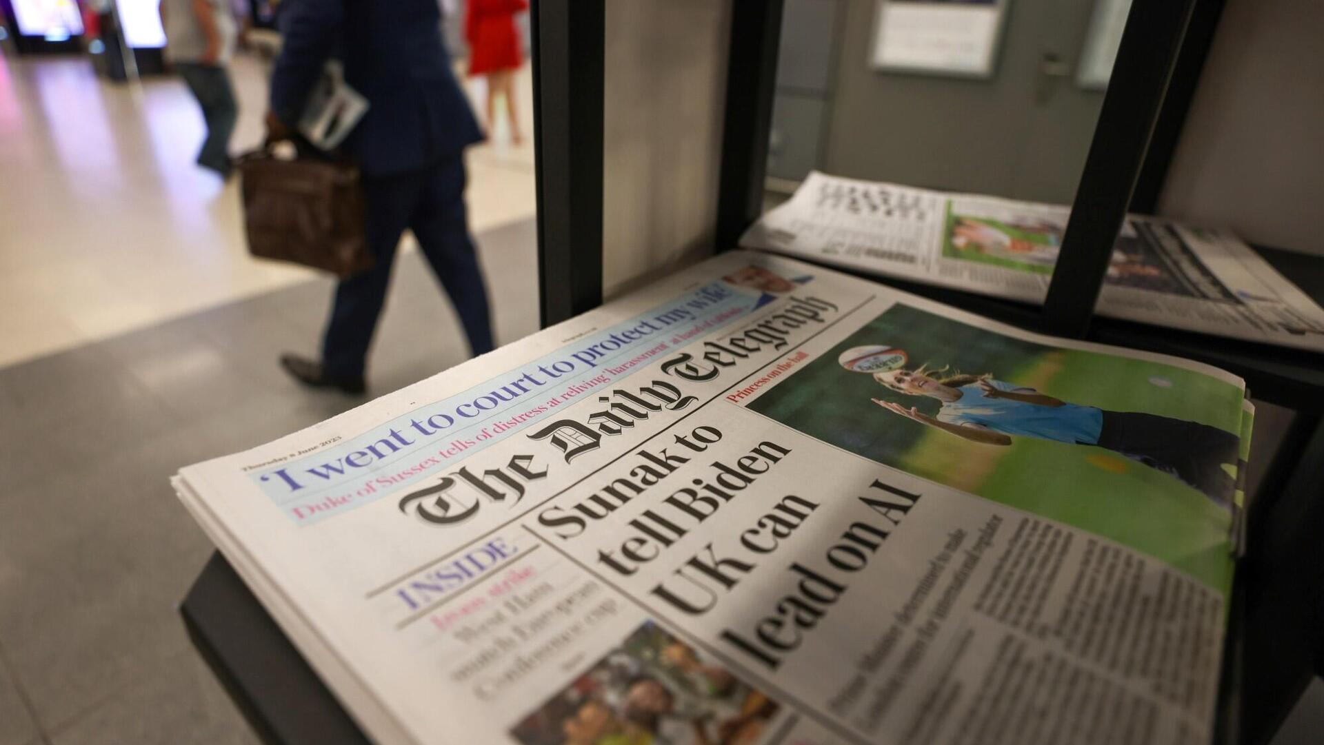 עיתון בריטי דיילי טלגרף