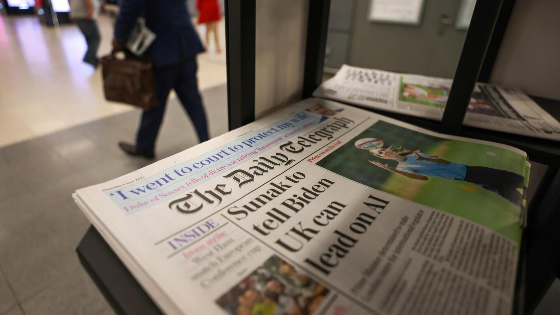 עיתון בריטי דיילי טלגרף