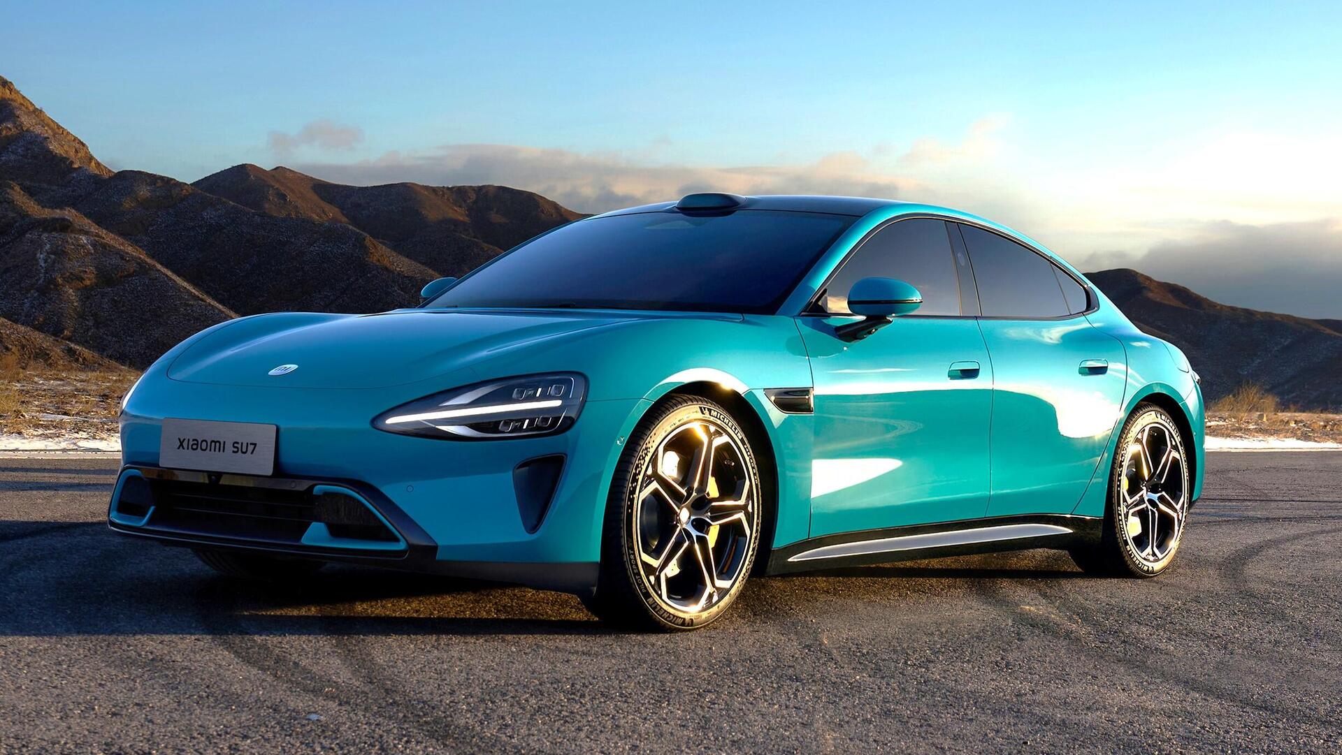 מכונית חשמלית שיאומי SU7