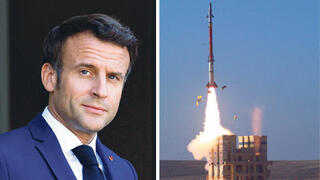  נשיא צרפת עמנואל מקרון ומערכת קלע דוד של רפאל. מחסום מדיני לאטרקטיביות הטכנולוגית