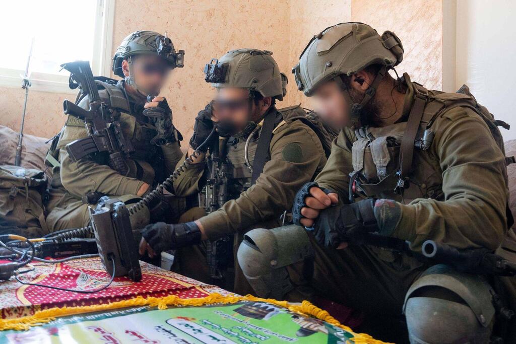 חיילים כוחות צה"ל מכשיר קשר עזה 14.3.24 מלחמת עזה