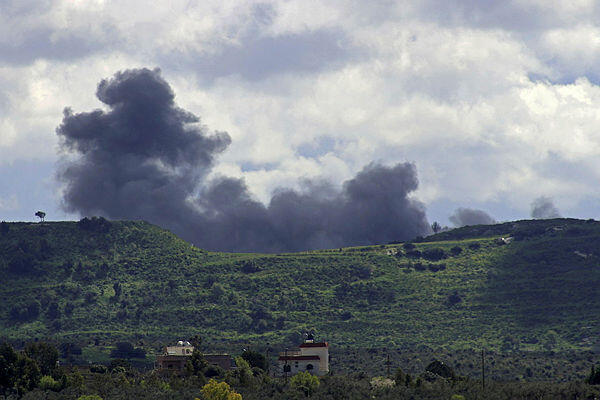 תקיפה של צה"ל בלבנון, צילום: AFP