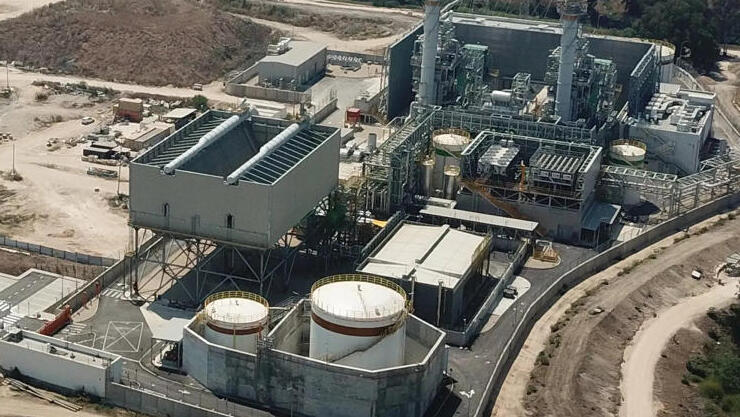 OPC תחנת כוח של   ב שליטת איש ה עסקים עידן עופר  ב חדרה 