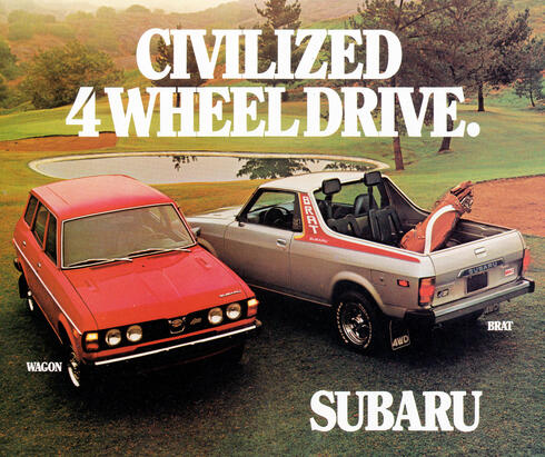 סובארו בראט, צילום: Subaru 