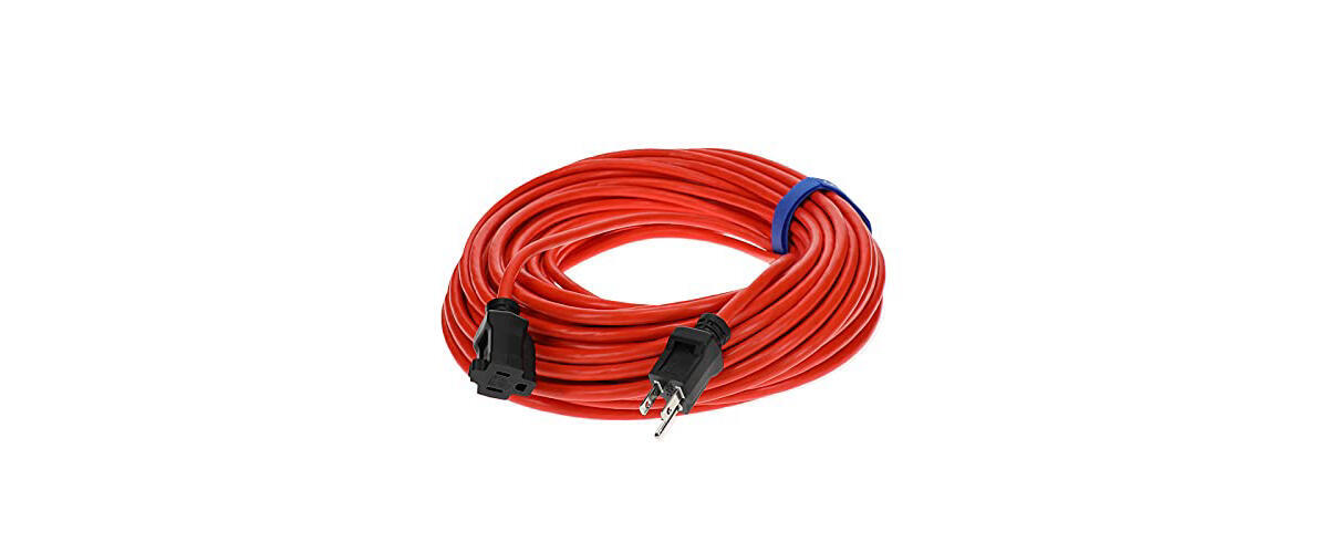 Clear Power Outdoor Extension Cord