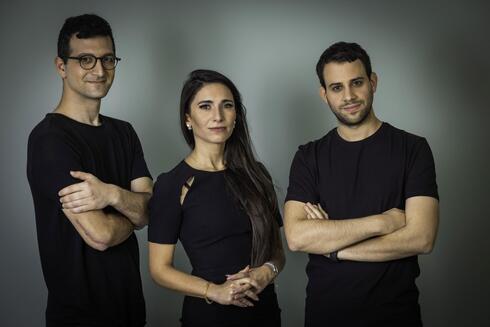 Zafran co-founders Sanaz Yashar (center), Ben Seri and Snir Havdala. 