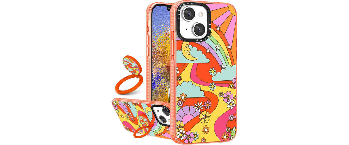 Toycamp Rainbow River Colorful Phone Cases