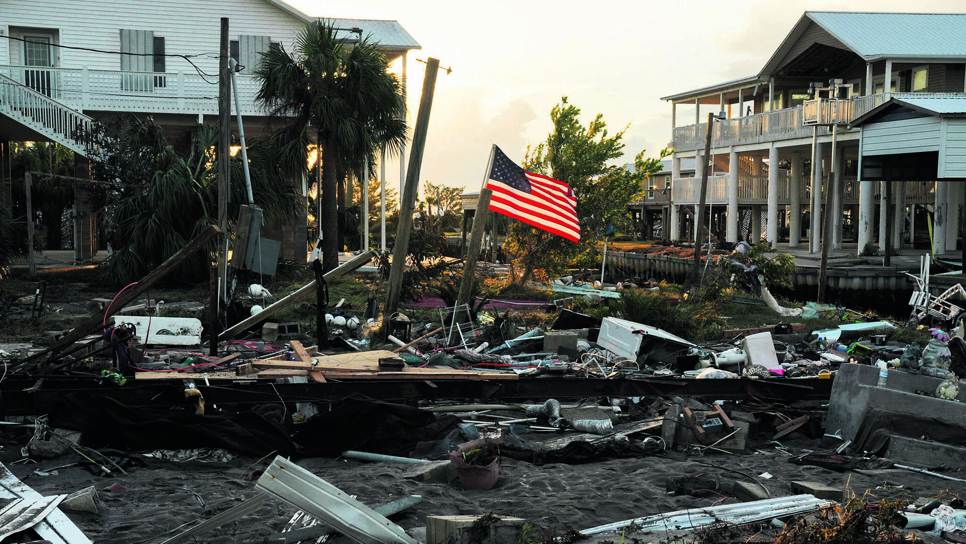נזקי הוריקן אידליה  ב פלורידה ב־ 2023